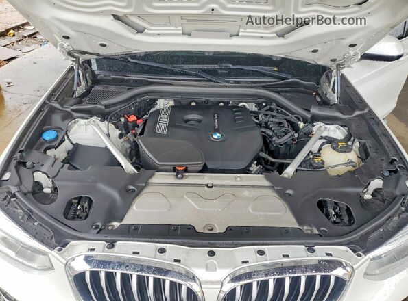 5UXUJ3C51KLG57013 2019 BMW X4 White Вид підкапотного простору