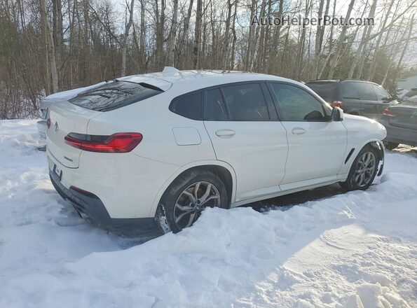5UXUJ3C57KLG53483 2019 BMW X4 Белый Задняя правая четверть