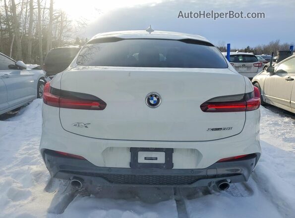 5UXUJ3C57KLG53483 2019 BMW X4 Белый Вид сзади