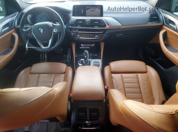 5UXUJ3C57KLG53483 2019 BMW X4 Белый Вид панели приборов