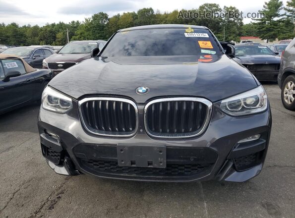 5UXUJ3C57KLG54164 2019 BMW X4 Gray Front view