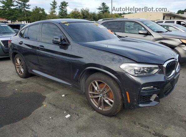 5UXUJ3C57KLG54164 2019 BMW X4 Gray Front right