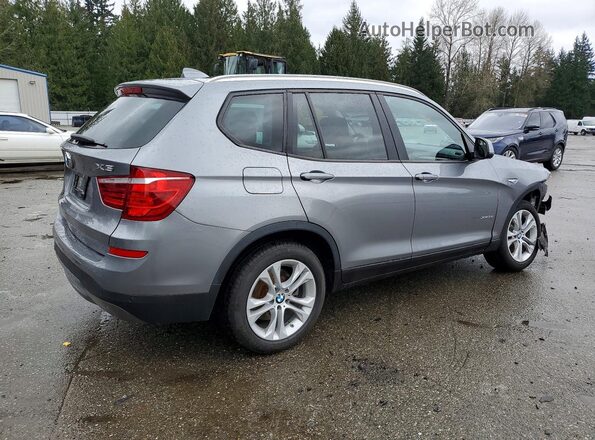 5UXWX7C57H0U39969 2017 BMW X3 Gray Rear right