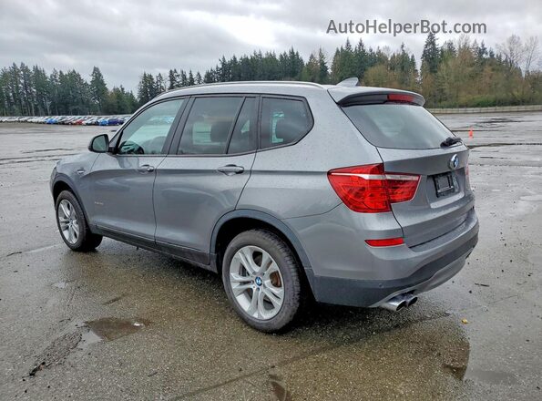 5UXWX7C57H0U39969 2017 BMW X3 Gray Rear left