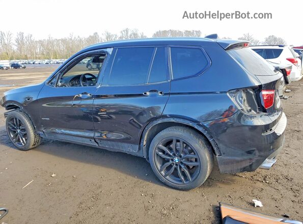 5UXWX9C34H0T16091 2017 BMW X3 Black Задня ліва чверть