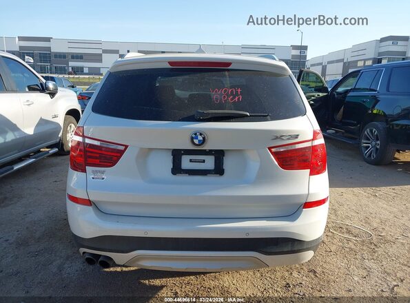 5UXWX9C54G0D69277 2016 BMW X3 Белый 