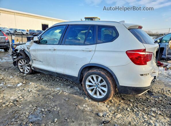 5UXWX9C55H0D97266 2017 BMW X3 White უკანა მარცხენა