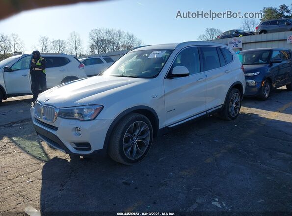 5UXWX9C59G0D84731 2016 BMW X3 White 