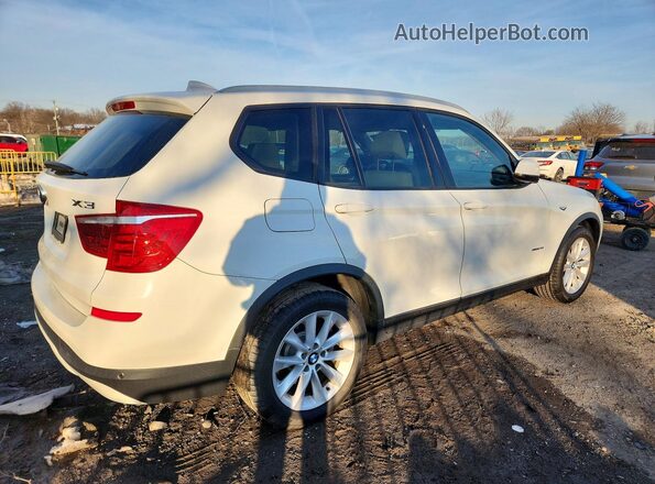 5UXWX9C59G0D91498 2016 BMW X3 White 
