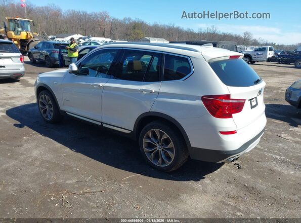 5UXWX9C5XH0T15562 2017 BMW X3 White 