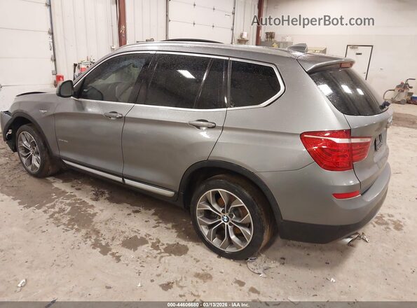 5UXWZ7C3XH0X39448 2017 BMW X3 Gray Rear left