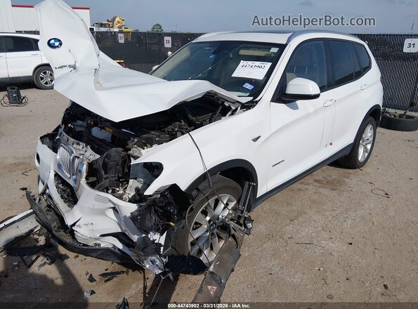 5UXWZ7C5XG0R32991 2016 BMW X3 White Przód lewy