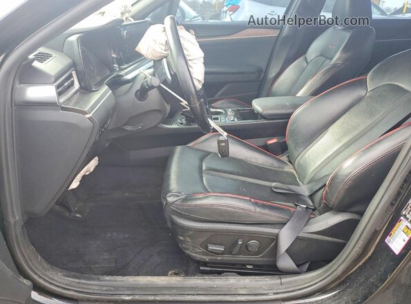 5XXG44J83MG054105 2021 KIA K5 Black წინა სალონის ხედი