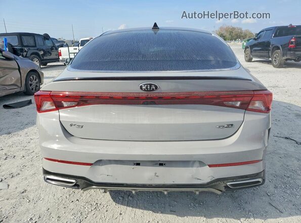 5XXG64J26MG047686 2021 KIA K5 Gray Vista trasera