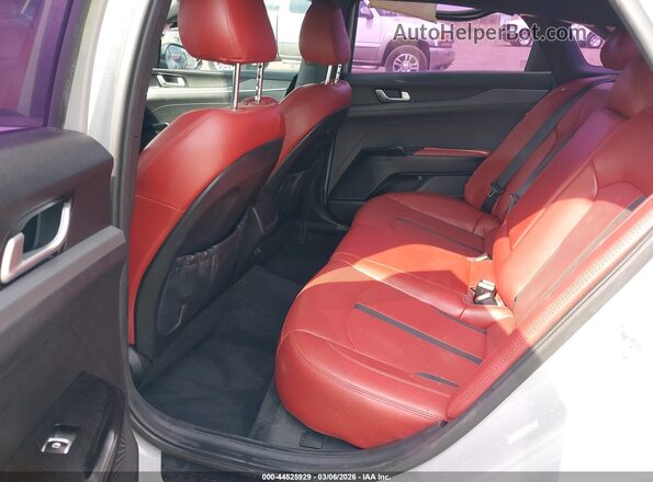 5XXG64J27MG069194 2021 KIA K5 Gray Widok naklejki z numerem VIN