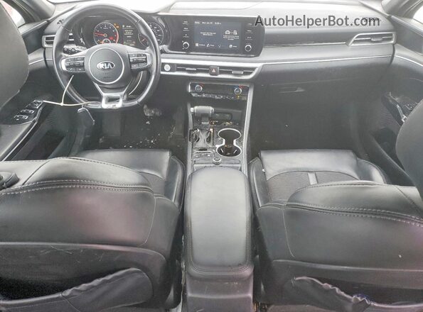 5XXG64J28MG080902 2021 KIA K5 Red Widok deski rozdzielczej