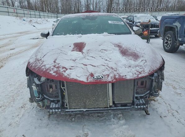 5XXG64J28MG080902 2021 KIA K5 Red Widok z przodu