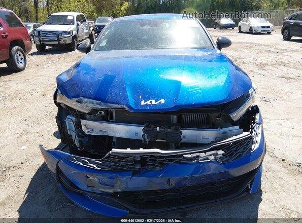 5XXG64J2XNG093734 2022 KIA K5 Blue Սարքավորումների վահանակի տեսք