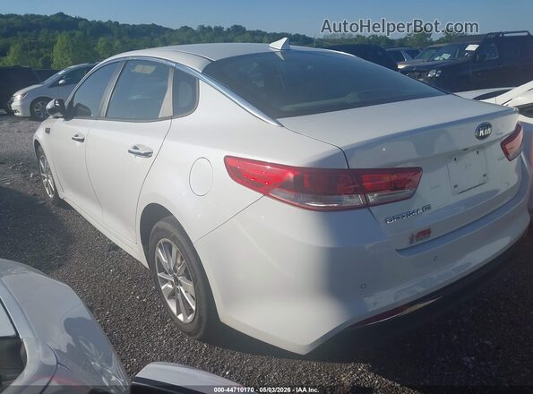 5XXGT4L31GG067413 2016 KIA OPTIMA White უკანა მარცხენა