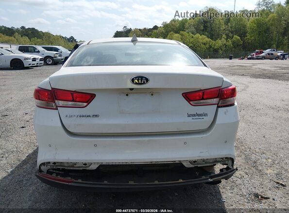 5XXGT4L32GG035294 2016 KIA OPTIMA White 