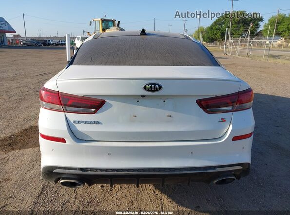 5XXGT4L34KG368377 2019 KIA OPTIMA White 