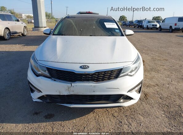5XXGT4L34KG368377 2019 KIA OPTIMA White 