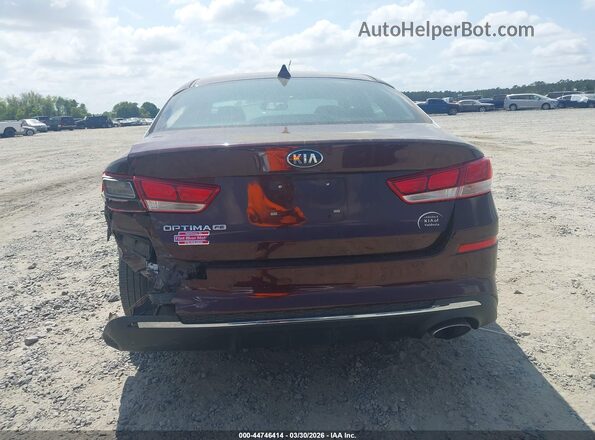 5XXGT4L36LG445459 2020 KIA OPTIMA Burgundy 