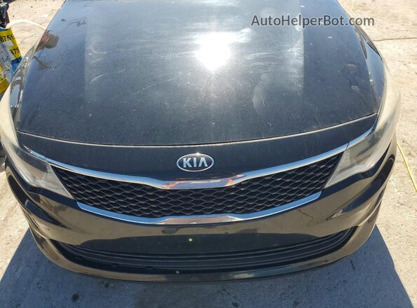 5XXGT4L38GG073757 2016 KIA OPTIMA Black Vista interior trasera