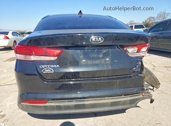 5XXGT4L38GG073757 2016 KIA OPTIMA Black Vista trasera
