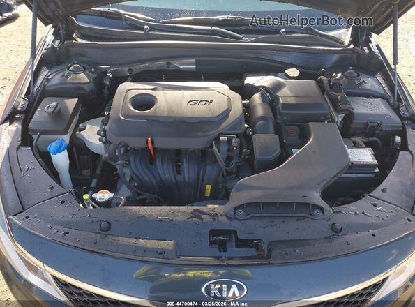 5XXGT4L39GG087635 2016 KIA OPTIMA Gray Հետևի տեսք