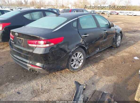 5XXGT4L39GG115160 2016 KIA OPTIMA Black Rear right