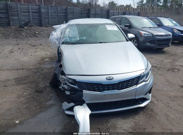 5XXGT4L39LG425190 2020 KIA OPTIMA Silver Առջևի վահանակի տեսք