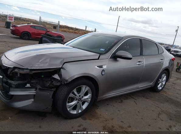 5XXGU4L39GG046998 2016 KIA OPTIMA Gray 360 interior view