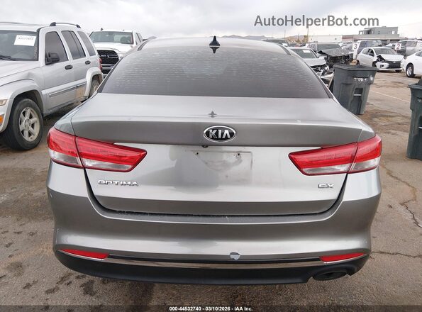 5XXGU4L39GG046998 2016 KIA OPTIMA Gray 