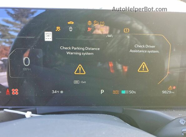 5XYADFS54TG008623 2026 KIA EV9 Gray Vista del cuadro de instrumentos