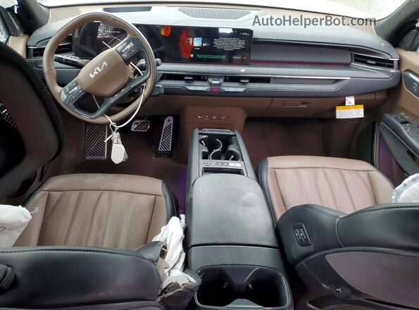 5XYAEFS52TG007600 2026 KIA EV9 White წინა პანელის ხედი