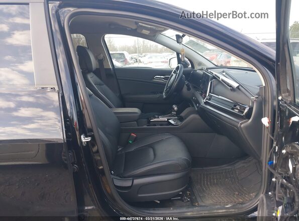 5XYK33DF7RG219142 2024 KIA SPORTAGE Black Widok wnętrza z przodu