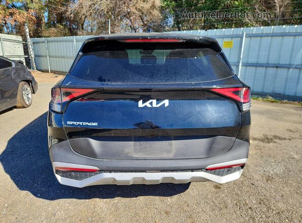 5XYK33DFXRG142542 2024 KIA SPORTAGE Black Հետևի տեսք