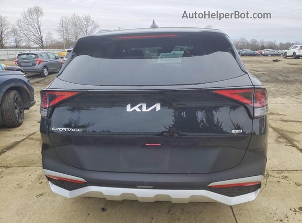 5XYK3CDF4SG308141 2025 KIA SPORTAGE Black Vista trasera