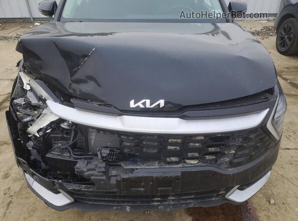 5XYK3CDF4SG308141 2025 KIA SPORTAGE Black Vista interior trasera