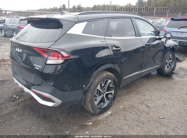 5XYK3CDF4SG311377 2025 KIA SPORTAGE Black უკანა მარჯვენა
