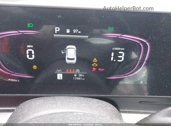 5XYK3CDF4SG311377 2025 KIA SPORTAGE Black უკანა სავარძლების ხედი