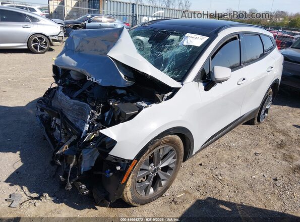5XYK43DF7RG157447 2024 KIA SPORTAGE Серый Передняя левая четверть