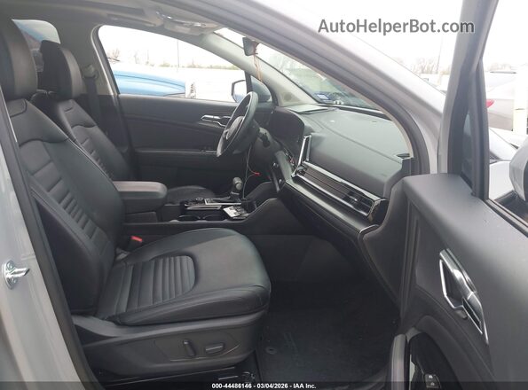 5XYK53DF7SG303526 2025 KIA SPORTAGE Gray Front interior view