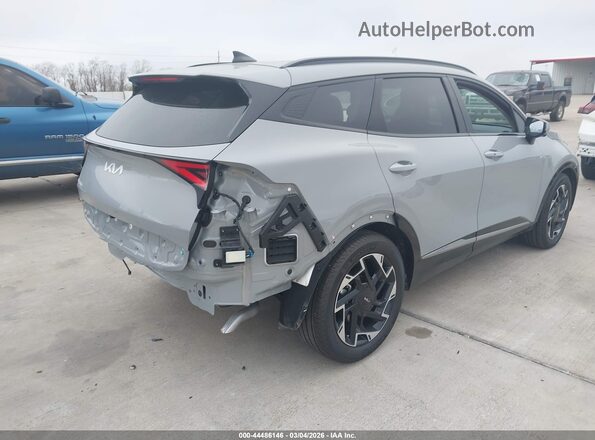5XYK53DF7SG303526 2025 KIA SPORTAGE Gray Rear right