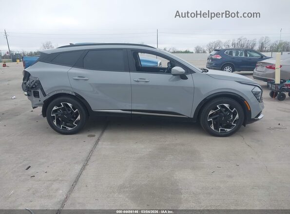 5XYK53DF7SG303526 2025 KIA SPORTAGE Gray Rear interior view