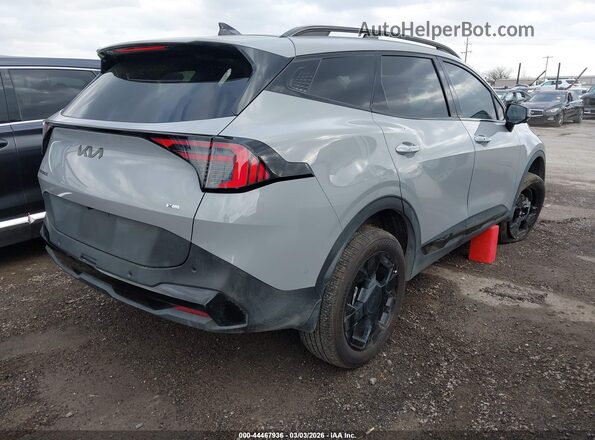5XYK6CDF0TG370306 2026 KIA SPORTAGE Gray უკანა მარჯვენა