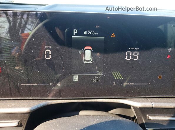 5XYK6CDF2TG367522 2026 KIA SPORTAGE Black Вид щитка приладів