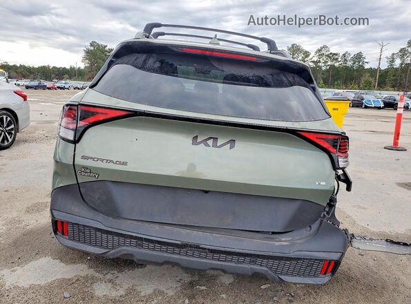 5XYK6CDF3SG298421 2025 KIA SPORTAGE Green Հետևի տեսք