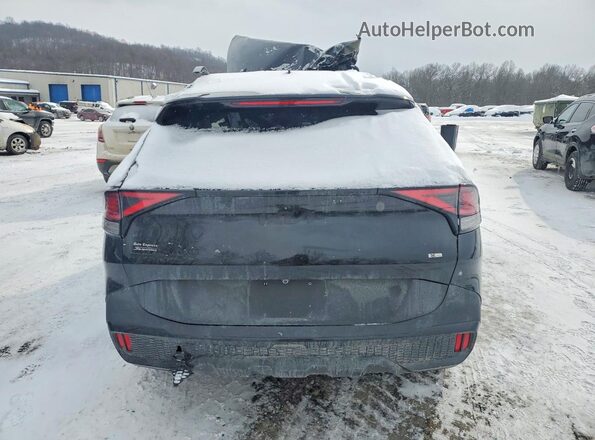 5XYK6CDF8SG327931 2025 KIA SPORTAGE Черный Вид сзади
